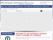 Tablet Screenshot of nejcchamber.com